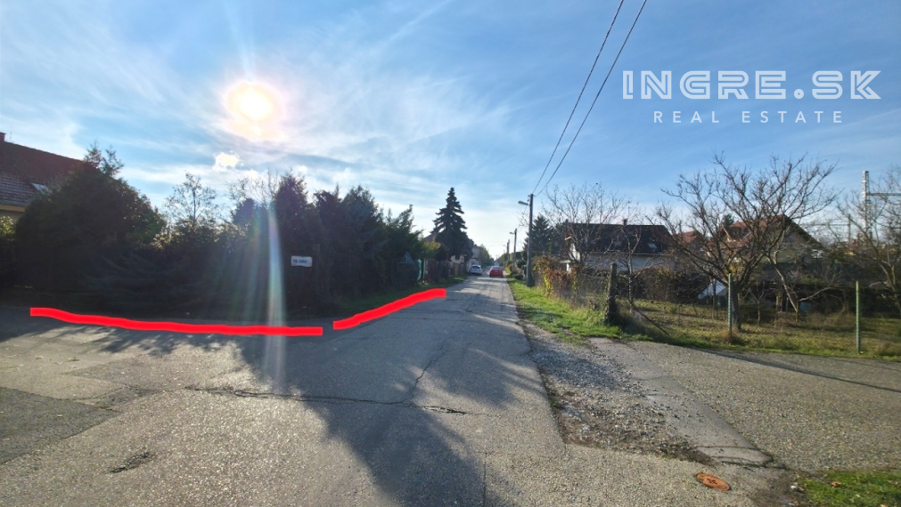 STAVEBNÝ POZEMOK VÝBORNÁ LOKALITA BRATISLAVY