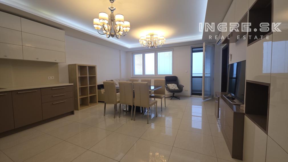 INGRE.SK - VÝBORNÁ PONUKA NA PRENÁJOM - 4 IZBOVÝ BYT - VEĽKÁ LOGGIA  - 2 X PARKING - BRATISLAVA KARLOVA VES