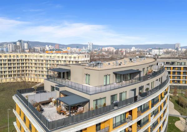 INGRE.SK - NOVOSTAVBA PREDAJ STREŠNÝ PENTHOUSE NA BAJKALSKEJ VEĽKÁ TERASA 2 x PARKING